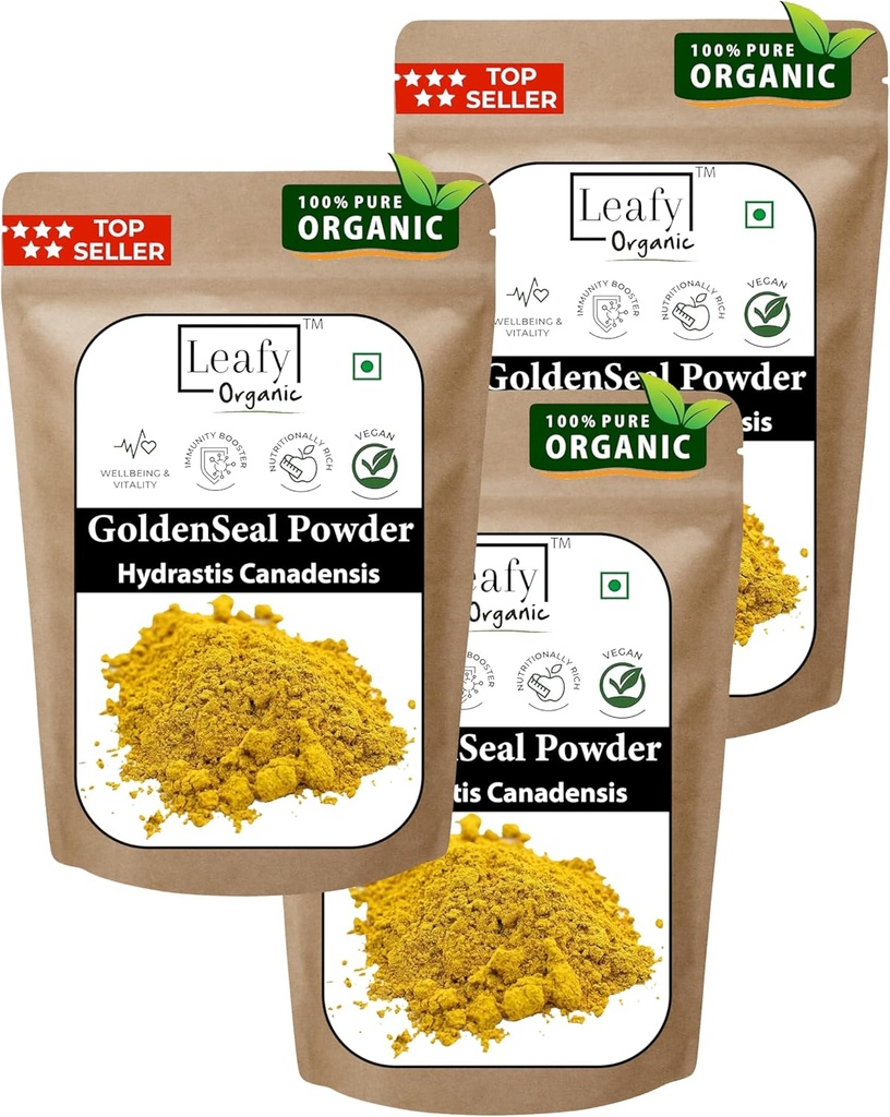 Goldenseal Root Powder - 10,5 oz (300Gram) Ren Naturlig Goldenseal Root Powder Supplement