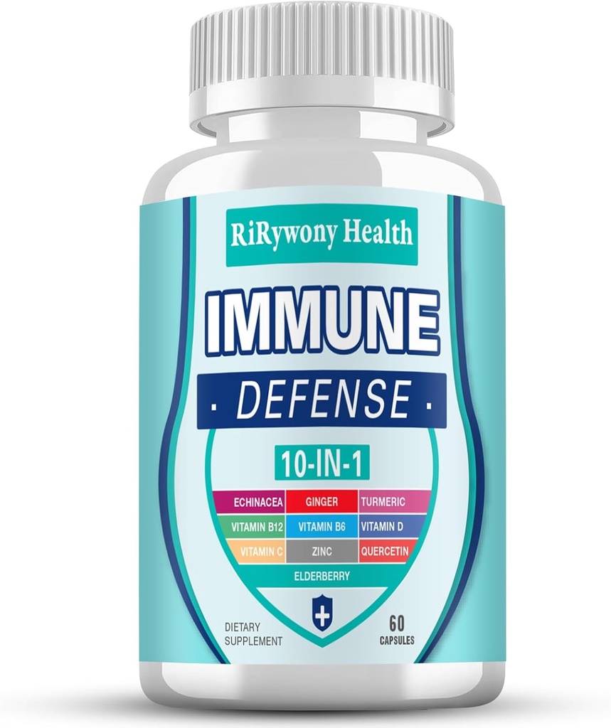 Immunstøtte Supplement - Immunsystem Booster for voksne laget i USA-063-0911XL-112NAD
