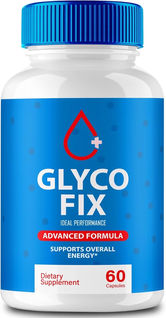 IDEAL PERFORMANCE Glycofix Capsules, Glycofix Support Supplement Pills - Maximal styrka, GlycoFix Health & Wellness Capsules, GlycoFix All Natural Formel, GlycoFix Capsules Reviews (60 kapslar)