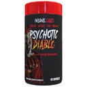 Insane Labz Psychotic Diablo Thermogenic Fat Burner for Men and Women with Grains of Paradise Theobromine Dandelion Root Extract Fueled by AMPiberry, Appetite Suppressant - 60 Servings