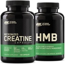 Optimum Nutrition Neochucené Creatin Monohydrát 100 Kapsle Balené s Optimum Nutition HMB 90 Kapsle