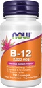 NOW Foods Supplements, B-12 2000 mcg, energia tootmine *, Närvisüsteemi tervis *, 100 kreemid