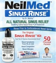 NeilMed Sinus Rinse - A Complete Sinus Nasal Rinse Kit, 50 skaits (1. iepakojuma) Skaits var atšķirties