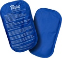 Thrive Ice Packs for Injuries Reusable - Large, Dark Blue, 2 Count - Gel Ice Packs & Cold Compress Pads for Neck, Shoulder, Knee & Back Pain Relief - Flexible, Long-Lasting Therapy