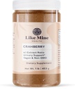 如Mine Cranberry 提取粉末(1磅) Vegan & Non-GMO, 4:1 提取比