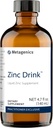 Metagenics Zinc Drink - Trace Mineral - Immunsystem & Enzymes Support* - mit Zinksulfat - Non-GMO, Glutenfrei, Vegetarisch - 4,7 fl oz
