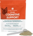 Supporto cognitivo felino del Dott. Bill | Supplemento supporto della memoria per i gatti | Supplemento Pet | Contiene Gingko Biloba, L-Carnosina, Vitamina B-12, L-Glutamina, L-tirosina e DHA