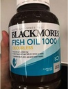 Blackmores Óleo de peixe inodoro 1000 60 Cápsulas. (Honest Succeed)