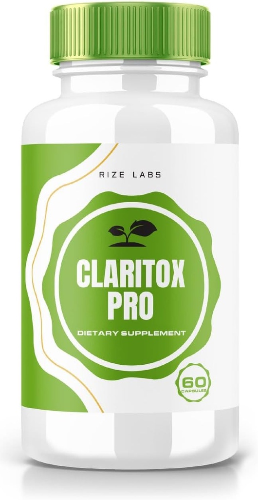 Rize Labs - Claritox Pro Avansert Pill Formula for Vertigo (60 kapsler)