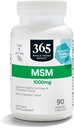 365 by Whole Foods Market, MSM 1000Mg, 90 tabletta