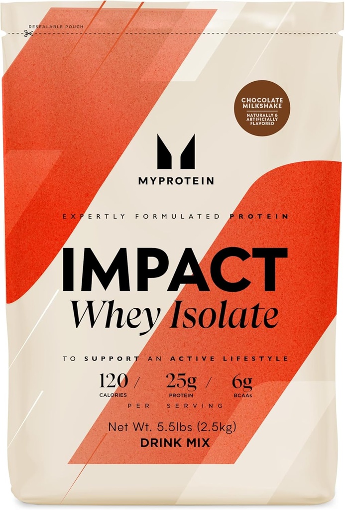 Myprotein Isolact Whey Protein, 5.5 Lbs (79 Lbs) Chocolate Smooth, 25g Protein, 3.5g Glutamine & 6g BCAA Per Serving, Protein Shake for Muscle Strength & Recovery