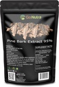 Go Nutra Pine Bark Extract Pulber Standarditud 95% Proantotsüanidiinid Pine Bark Pulber Potent Supplement 8oz. Pure Non-GMO Vegan
