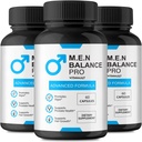 M.E.N Balance Pro kapszula - Hivatalos Férfi Egyensúly Pro Pills támogatása Prosztata Heath, Minden természetes formula energia szint és az általános Well- Being, Premium M.E.N Egyensúly Pro Vélemények (3 Pack)