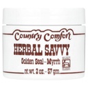 Country Comfort Herbal Savvy Goldenseal Myrrh Supplement, 2 Ounce