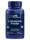 Life Extension L-Glutamine Powder, Amino Acid, Supports Muscle Health and Immune Health, Gluten-Free, Non-GMO, Vegetarian, 100 Grams