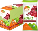 PROBAR - BOLT 유기 에너지 Chews, Cranberry 석류, 비 GMO, Gluten-Free, USDA 인증 유기, 건강, 천연 에너지, 비타민 B & C (12 조사)와 빠른 연료 Gummies