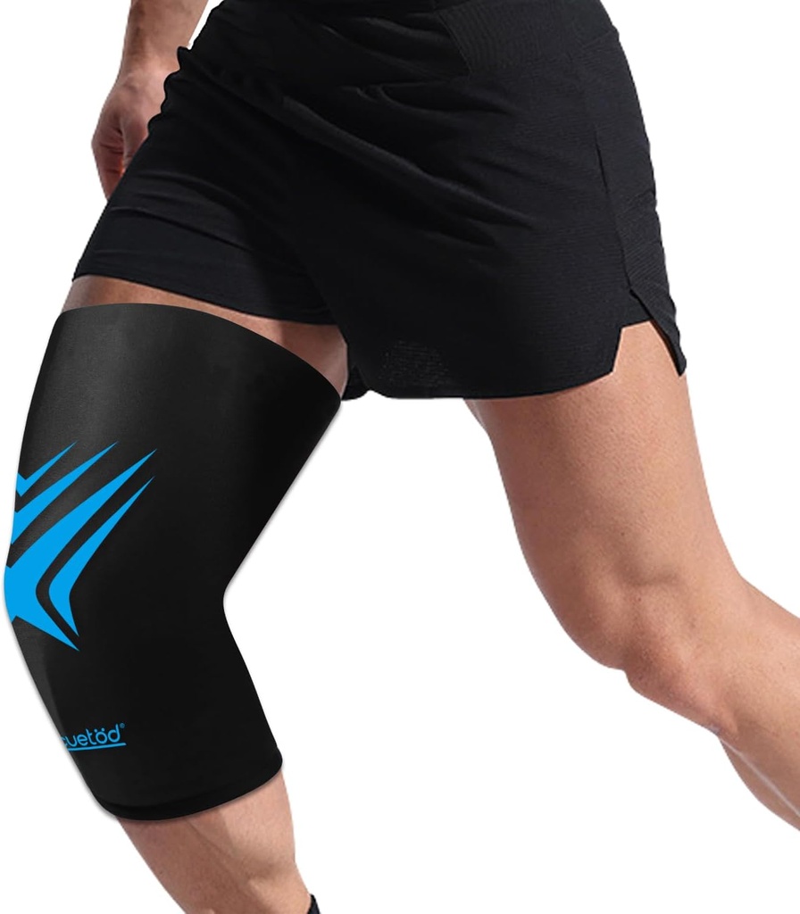 Kneis Ice Pack Wrap Extended Ice Packs for skadeskader Reusable Ben Freeze komprimering ermer, Gel kjøling kneene Brace kald varme pakker terapi fleksibel for smertelindring, kirurgi gjenoppretting, Meniscus