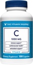 Vitamin Shoppe C-1000 1.000MG, Antioksidant That Supports Ammune & Cardiovascular Health (100 Kapsul)