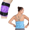 REFIX Knee and Back Ice Pack pour les blessures réutilisables, Gel Ice Wrap avec traitement par compression froide