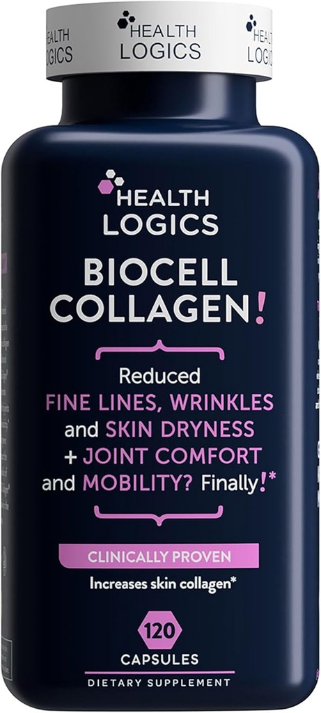 Health Logics BioCell Collagen Joint and Skin Care 120 kapszula