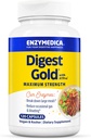 Enzymedica Digest Gold + ATPro, 최대 강도 소화 효소, 가스 및 Bloating, 120 캡슐에 대한 Digest 대형 식사, 도움