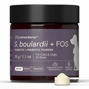 Animal Biome S. Boulardii + FOS Powder Probiotics for Dogs & Cats 30g (50 Scoops), Saccharomyces Boulardii Dog Probiotic + Prebiotic for Gut Health, Loose Stool, Sensitive Stomach Microbiome Support