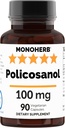 MONOHERB Policosanol 100 mg per kapsel - 90 Veg Kapsler