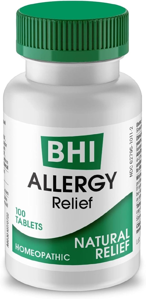 MediNatura BHI Anti-Symptom Daxili Yardım Runny Nose Sneezing Itchy Eyes & Congestion 15 Targeted Homeopatik Active Materiallar Calm Discomfort - 100 Tablet