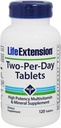 Life Extension Two-Per- Day Tablets Super-Potent Multivitamin & Suplement mineralny 120 Tabletki