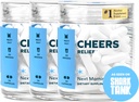 Cheers Relief (Ajuda da manhã seguinte com Ginger + White Willow Bark) Sinta-se melhor depois de beber (36 doses)