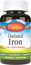 Carlson Labs Chelated Iron 27mg, 250 tabletter