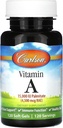 Carlson Labs Vitamina A Palmitate, 15000 IU, 120 Softgels