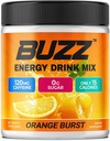 Aamu Buzz Energy Drink Powder - Energy Boost Drink Mix - Sokeritonta energiaa antioksidantteja - Aamu Kickstart ja urheilu ravitsemus Endurance tuote - 30 Tarjoilut, Orange Burst, 8 Ounces