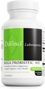 DAVINCI Labs Mega Probiotic ND - Non-Dairy Probiotic Supplement Supports Gut, Digestive & Brain Health* - Gut Health Support with Non-Dairy Complex* - 120 Vegetariánske Caps