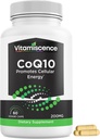 CoQ10, 1 Pack, 200mg, 60 Capsules Count.