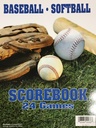 Glovers Baseball/Softball 24 Game Scorebook