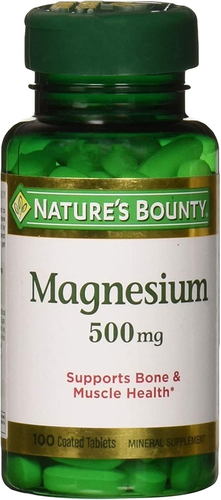Nature's Bounty Oxid Magnesium 500mg, 100 Tabletten