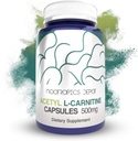 Nootropics Depot Acetyl L-Carnitine Capsules Silencio 500mg Silencio 90 Conde Silencio Formulario HCL Silenciosos Energéticos Suplementos Silenciosos Mitocondrial Función Silencio ALCAR HCL