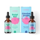 JoySpring Liquid B Complex and Genius Focus Drops for Kids