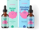 JoySpring Liquid B Complex og Genius Focus Drops til børn