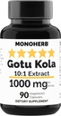 MONOHERB Gotu Kola Extract 1000 mg - 90 vegetariska kapslar