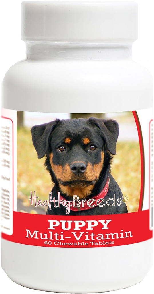 Sunn avler Rottweiler Puppy Hund Multivitamin Tablet 60 greve