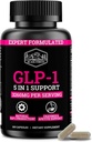 GLP-1 Suport suplimentar (GLP-1 Suplimentul pentru femei) GLP Activați cu GLP-1 Probiotic și extract de ceai verde (5 în 1 GLP-1 Booster) 3260 mg per servire (1 lună de aprovizionare) pentru suport metabolic