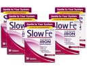 Slow Fe Slow Release Iron Supplement, High Potency, Once a Day, Gentle on System, 30 Tablets (Pack of 5)