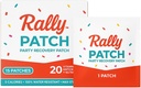 Rally Patch 30- Pack - Indywidualnie zapakowane Party Recovery Patches dla Bachelorette Party, Girls Trips, Festiwale, Noce Out, Travel Essentials, After- Party Support (30 Pack)
