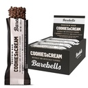 Barebells Protein Bars Cookies & Cream - 12 Count, 20g High Protein Treats - Chocolate Nutrition Bar с 1g Total Sugars - On-The-Go Breakfast или Post-Workout Snack