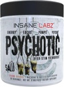 Insene Labz Psychotic Saw, High Stim Pre Workout Powder với OxyGold­TM và AMPriberry, Extreme Lasting Engine with Teacrine,Focus with CognitQ và Heart with Beta Alanine, 30 Svgs, Orange
