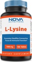 Nova Nutritions L- Lysine 1000 mg - 180 tablet