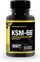 Primaforce KSM-66 Ashwagandha Extracter (600mmg) 60 Veeggie Capules - 5% Withanolides amb bio BioPerine