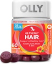 OLLY Heavenly Hair Gummy, підтримує здорове волосся, Keratin, Biotin, AMLA, Chewable Supplement, 30 Day Supply - 60 Count